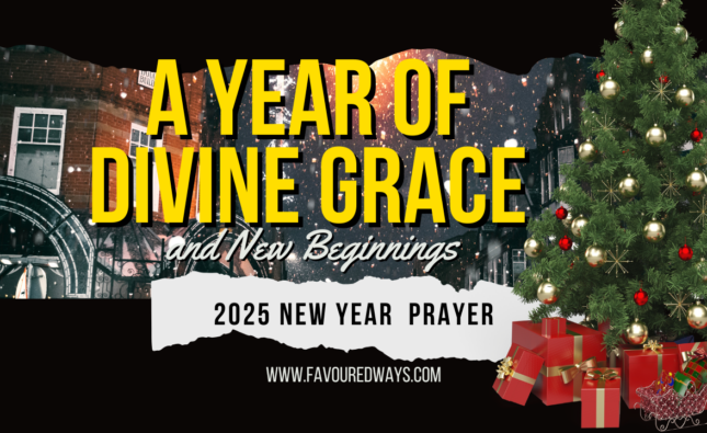 2025 Powerful New Year Prayer & Blessings