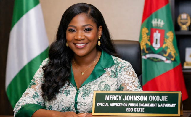 Mercy Johnson Okojie Embraces Role as Special Adviser to Edo State Governor