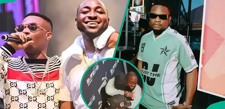 Davido Shares Friendly Moment With Wizkid’s DJ Tunez at Event, Sparks Reactions