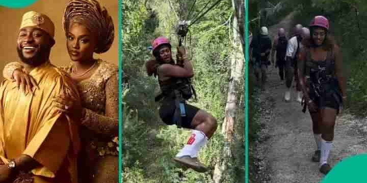 Davido Shares Hawaii Hiking Photos With Chioma Amid N1bn Lawsuit