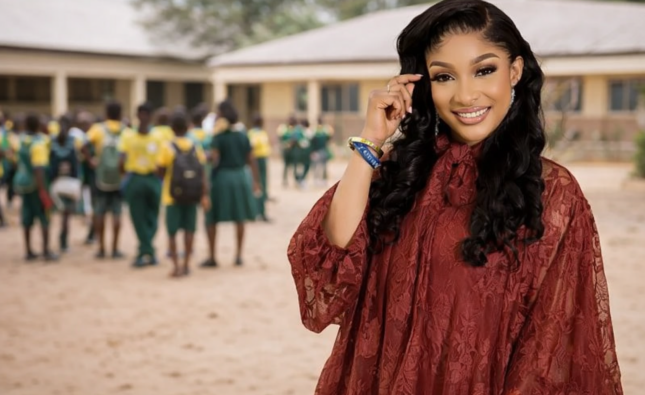 Tonto Dikeh Speaks After Criticism Over School Deliverance During Evangelism Visit