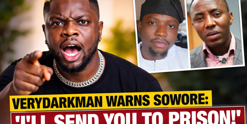 VeryDarkMan Warns Sowore Over Image Use Amid B-Lord Case Dispute